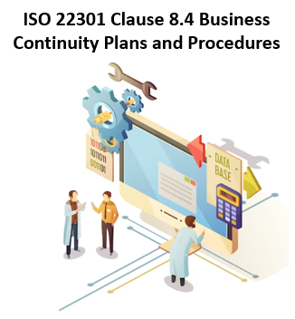 ISO 22301 Clause 8.4 Business Continuity Plans and Procedures