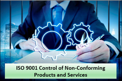 ISO 9001 Control of Non-Conforming Products and Services Template