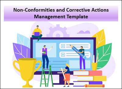 ISO 9001 Non-Conformities and Corrective Actions Management Template