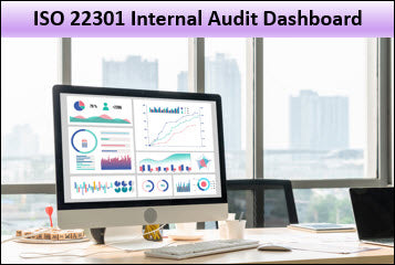 ISO 22301 Internal Audit Dashboard Template