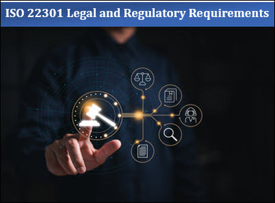 ISO 22301 Legal and Regulatory Requirements