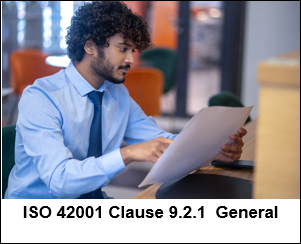 ISO 42001 Clause 9.2.1  General