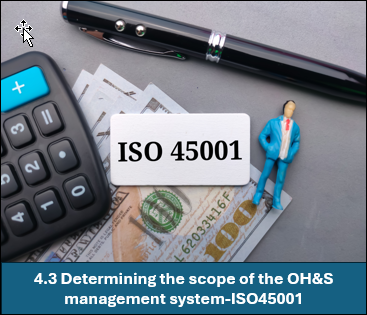 ISO 45001 Clause 4.3 Determining the scope of the OH&S management system