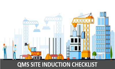 QMS Site Induction Checklist Word Template