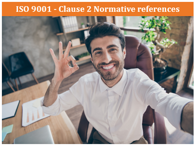 ISO 9001 - Clause 2 Normative references