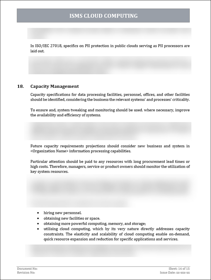 ISO of 27001:2022-Cloud Computing Policy