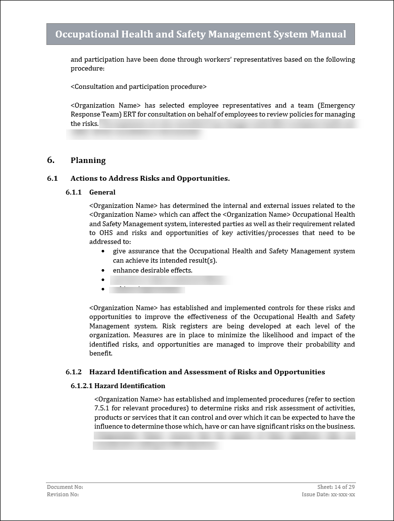 ISO 45001 Implementation Toolkit