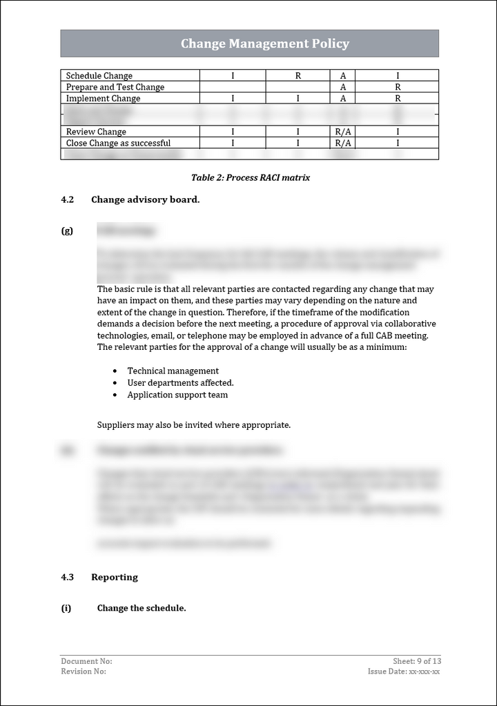 ISO 27001:2022-Change Management Policy Template