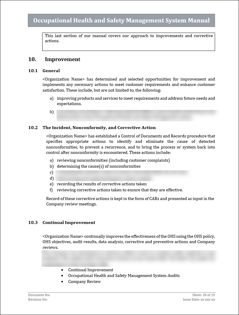 ISO 45001 Implementation Toolkit