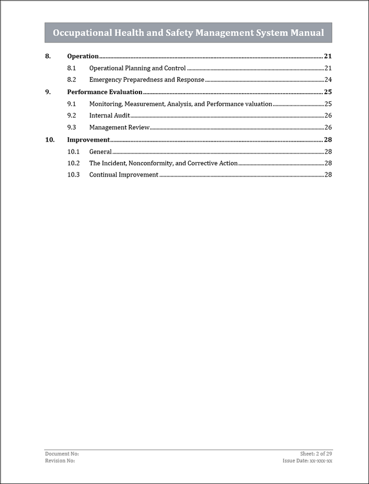 ISO 45001 Implementation Toolkit