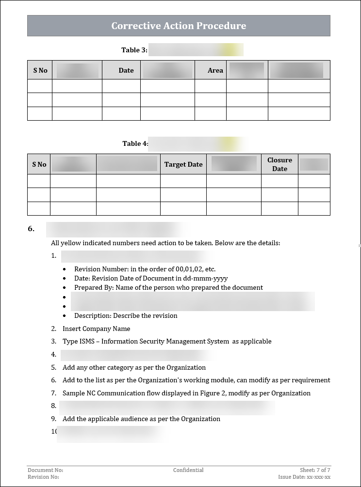 ISO 27001:2022-Corrective Action Procedure 