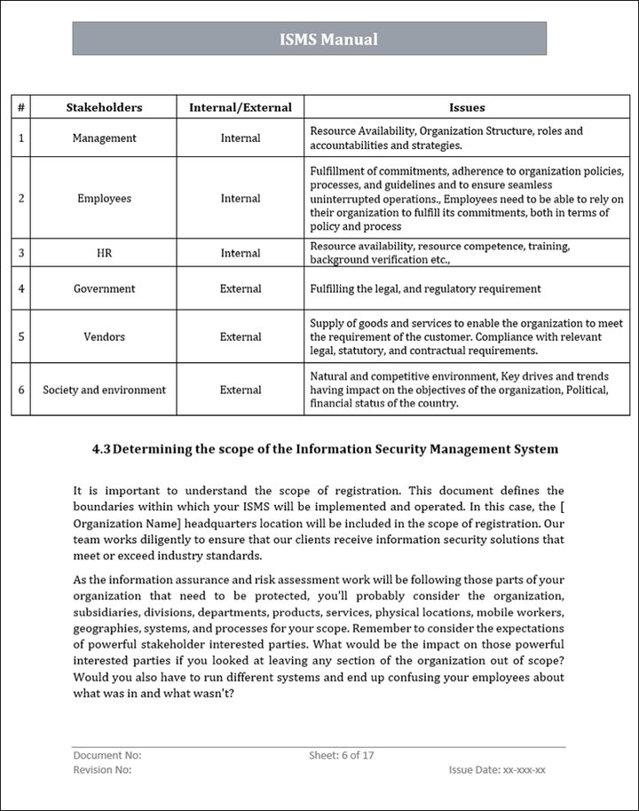 ISO 9001 Documentation Toolkit | Free Sample Template Download