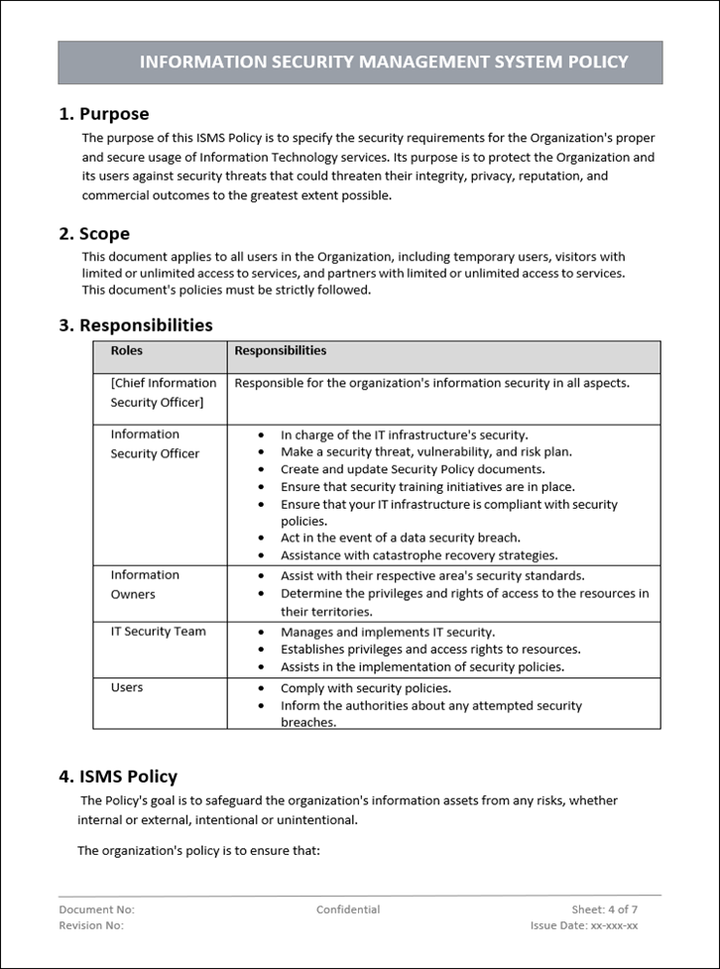 ISMS Policy