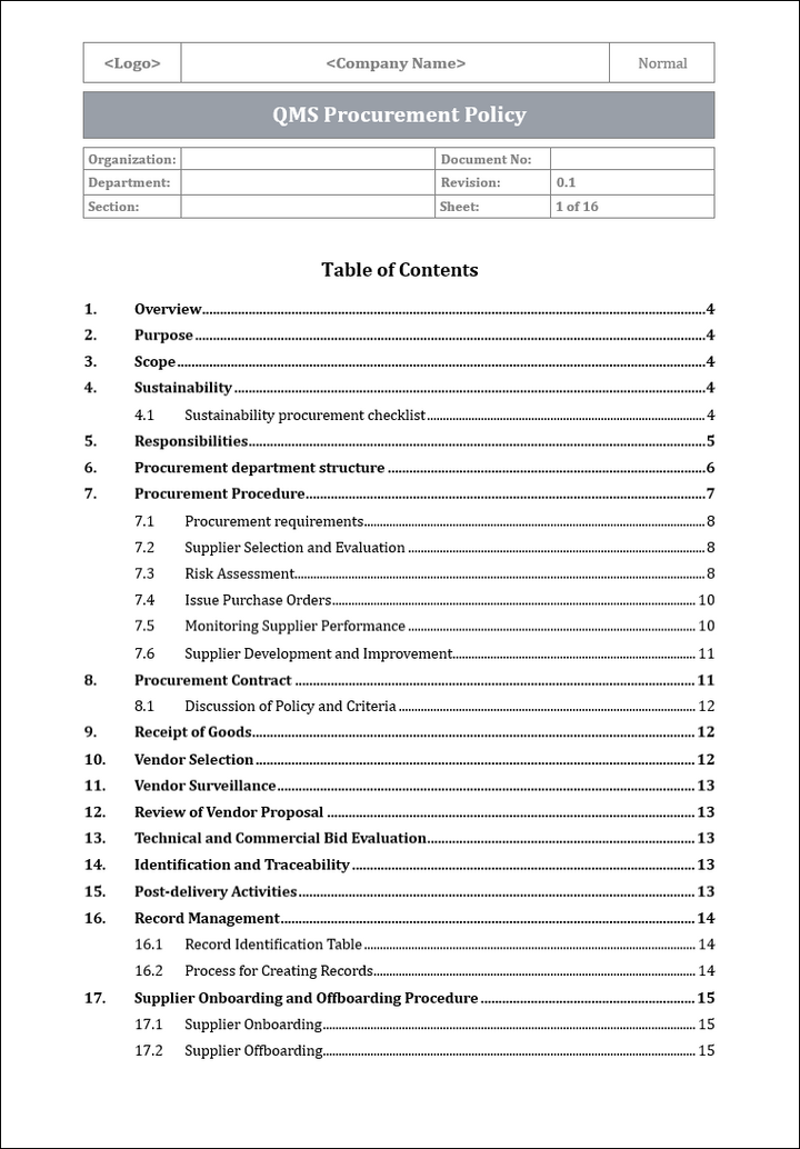 ISO 27001:2022 Documentation Toolkit