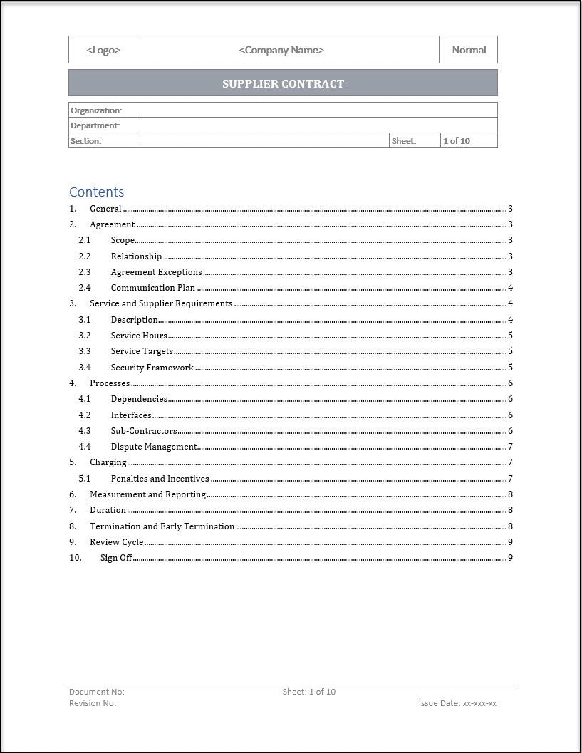 ISO 20000 Documentation Toolkit