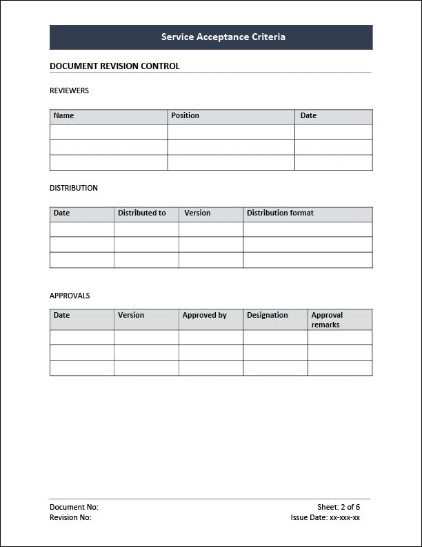 ISO 20000 Documentation Toolkit