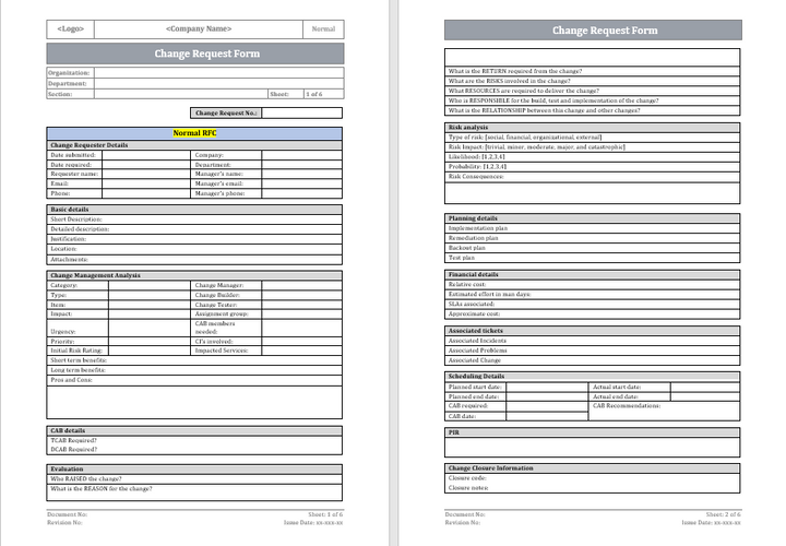 Change Request 