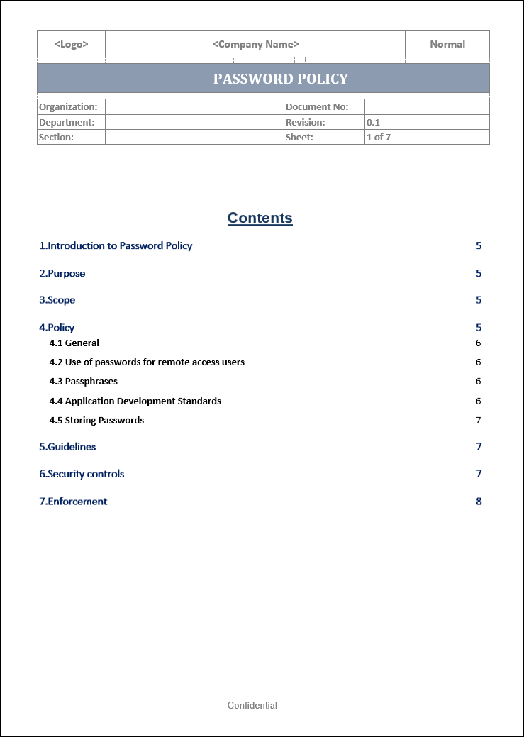 password policy, password template, password policy template